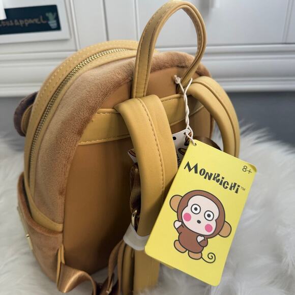 New Loungefly x Sanrio Monkichi Scented Mini Backpack main image 10